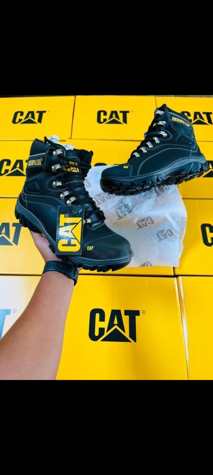 BOTAS CUERO HOMBRE