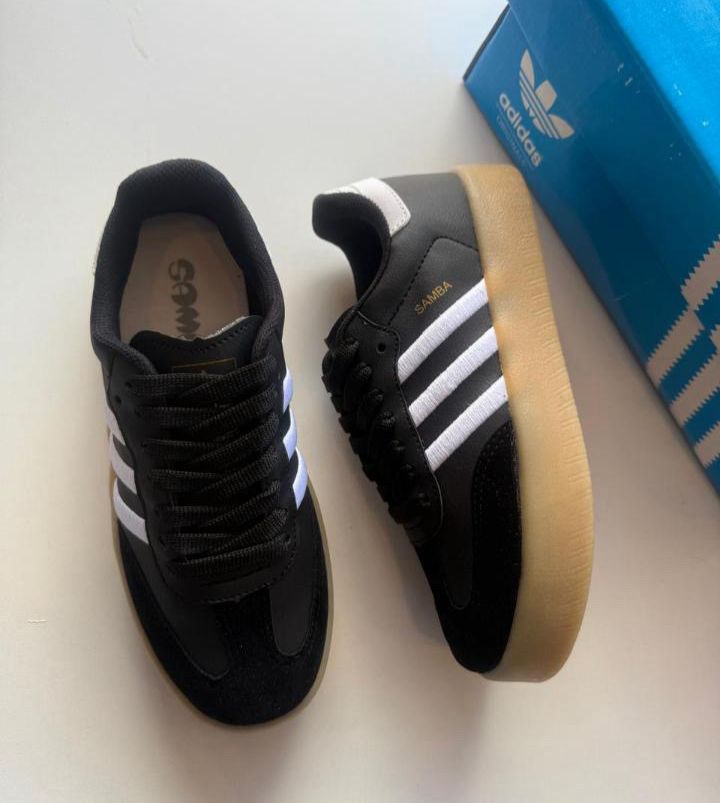 CHAMPIONES ADIDAS SAMBA PLATAFORMA