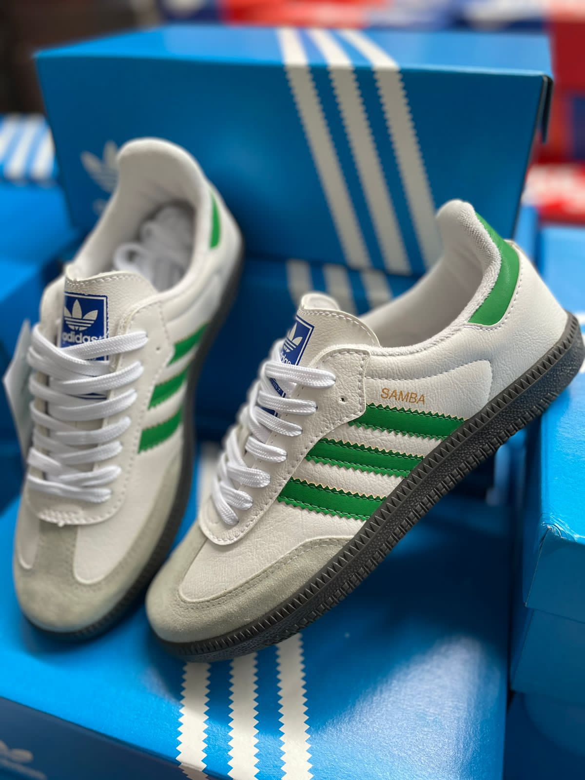 CHAMPIONES ADIDAS SAMBA PRIMERA LÍNEA