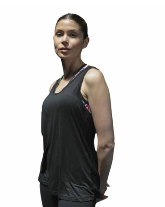 MÚSCULOSA SPANDEX NADADORA