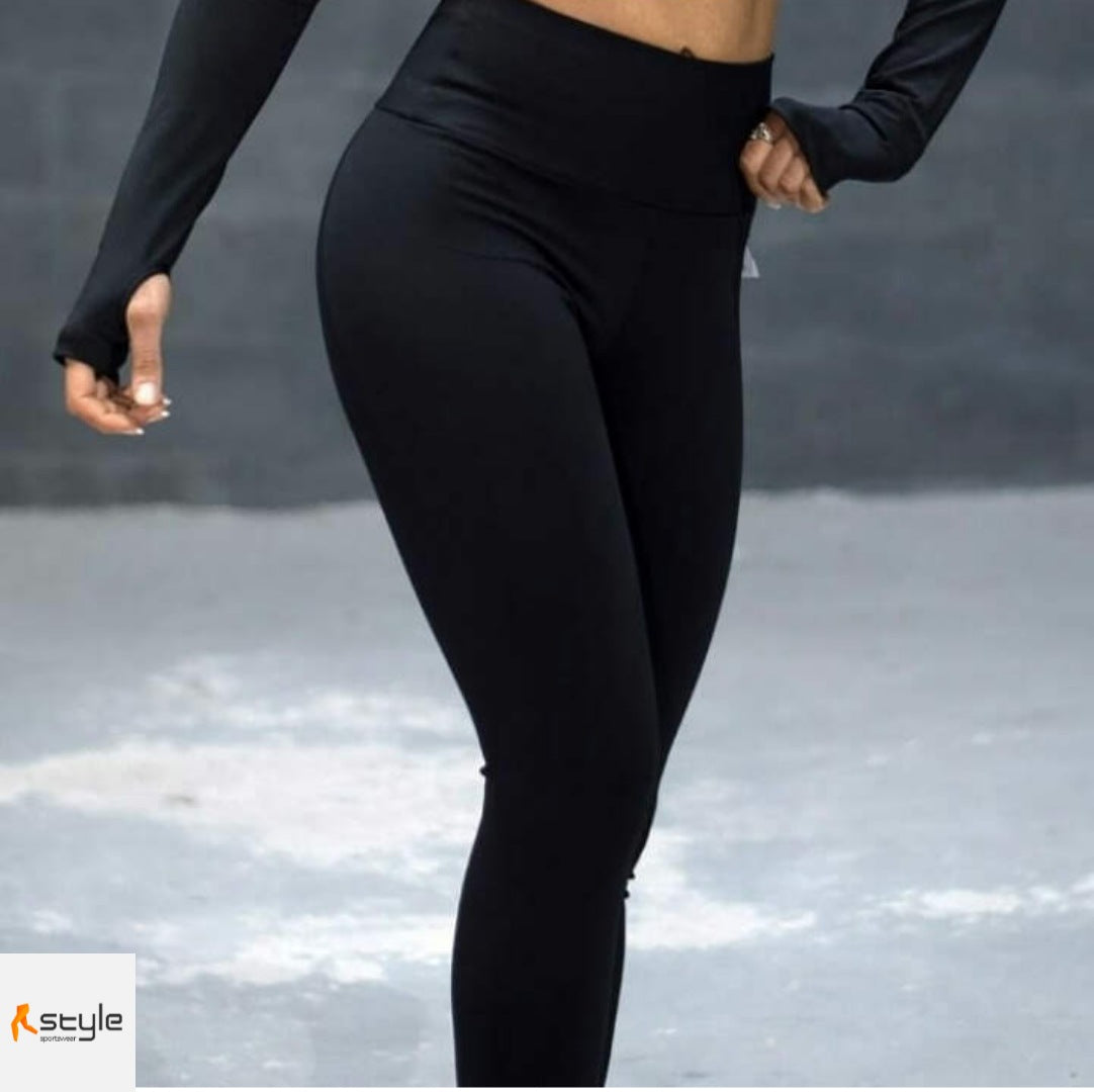CALZA LARGA NEGRA LYCRA