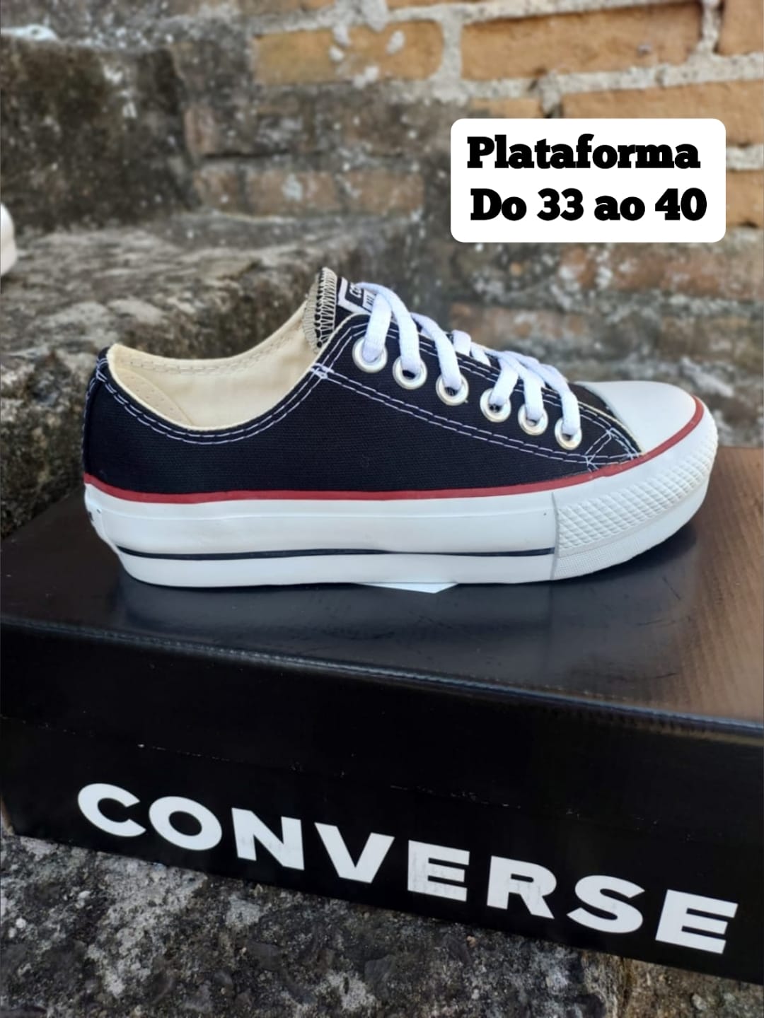 ALL STAR CONVERSE PLATAFORMA ORIGINALES