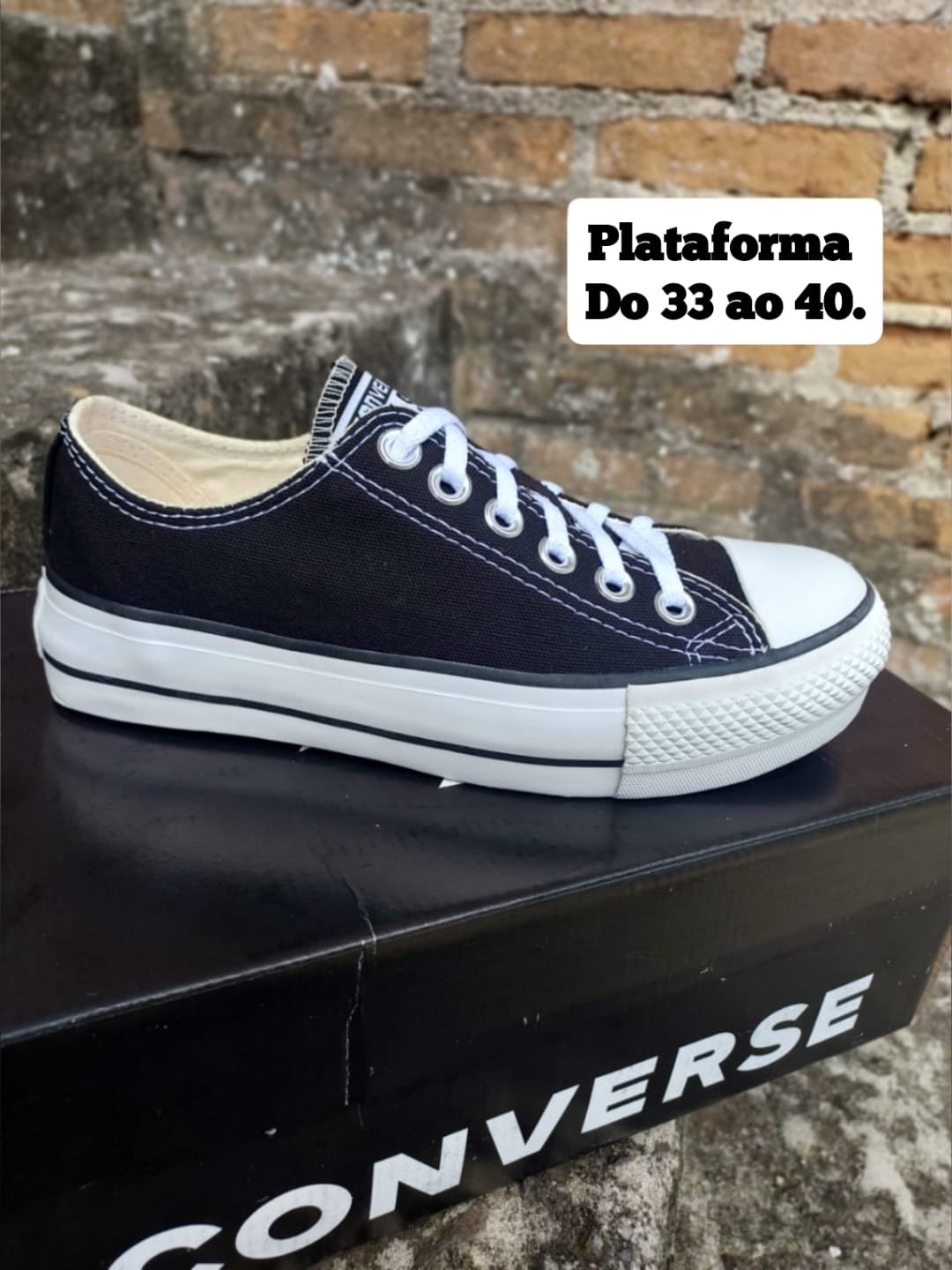 ALL STAR CONVERSE PLATAFORMA ORIGINALES